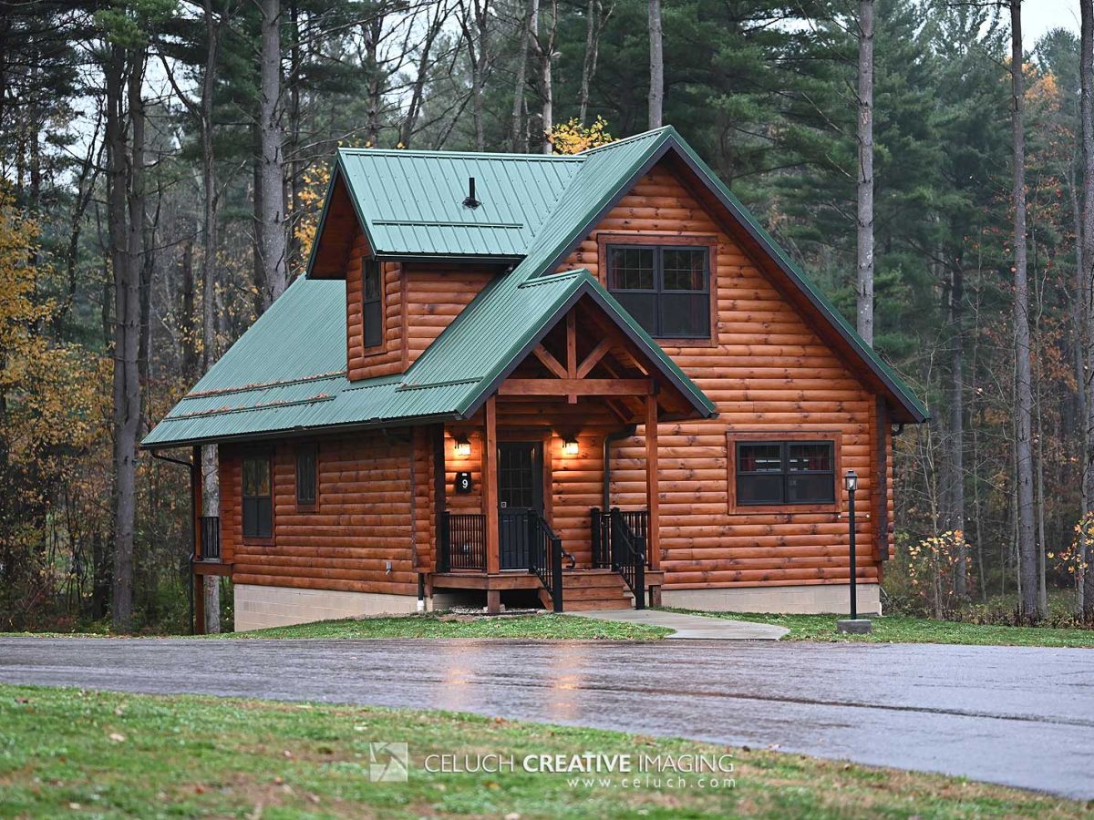 Luxury Cabin Exterior