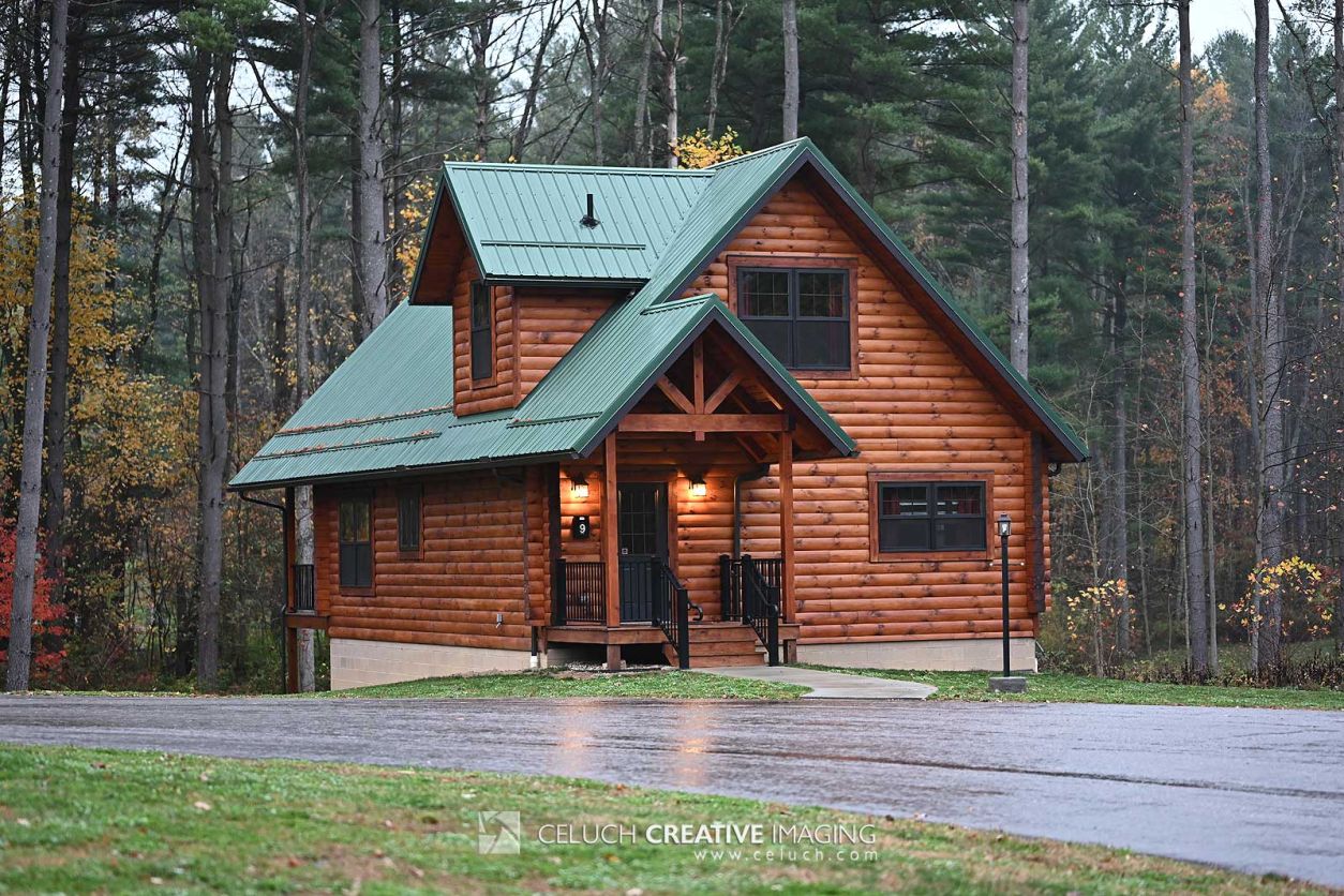 Luxury Cabin Exterior