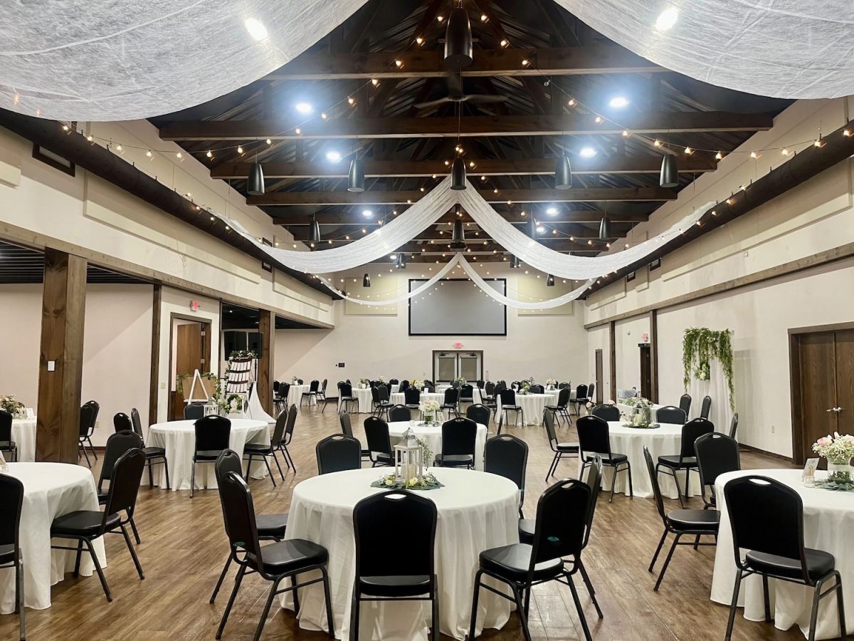 ELIZABETH SUGDEN BROUGHTON COMMUNITY BUILDING INTERIOR