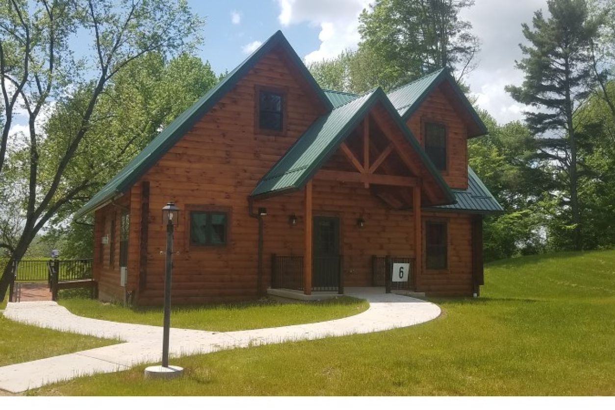 log cabin for families